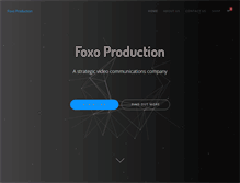 Tablet Screenshot of foxofilm.com